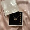 Duo Éclat de Soie – Collier Cygne & Bracelet Feuillage