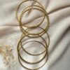 Bracelet "Jardin de Cristal" – Finition Or & Pierres Multicolores