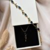 Parure  Bleu Nuit aux cristaux saphir