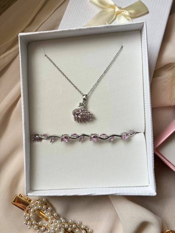 Parure Collier & Bracelet Tendance