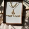 Parure "Cygne Impérial" – Trio d'Éclat et de Grâce