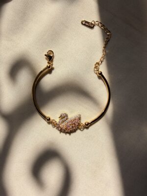 Bracelet Jonc Cygne Aurore
