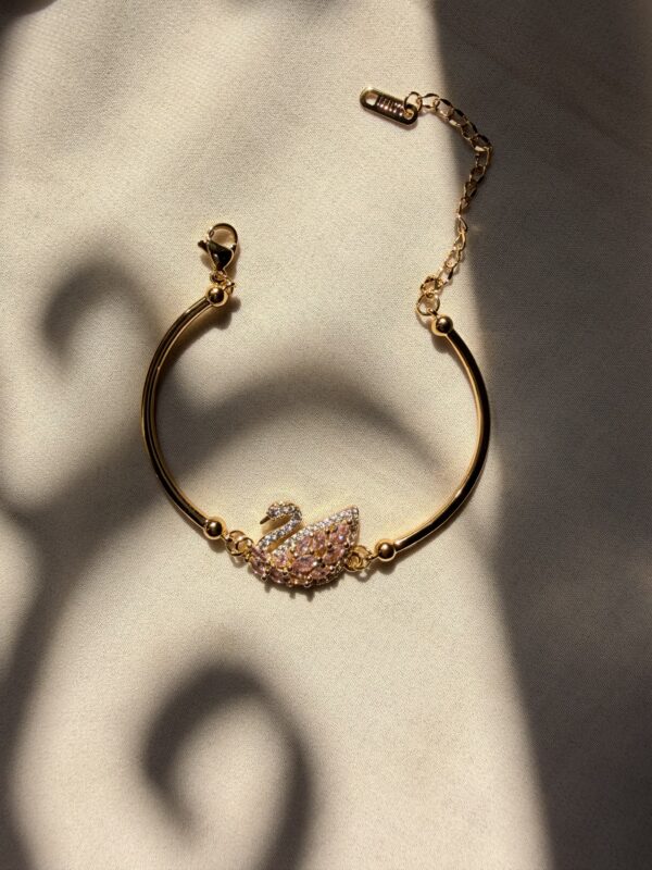 Bracelet Jonc Cygne Aurore