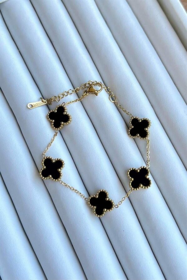 Bracelet VANCLEF Doré Noire