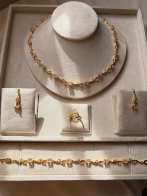 Parure Tulipe Éclosion Royale